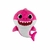 Pelúcia Musical Baby Shark Rosa – Perfeita para Presentear Bebês e Crianças