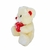 Presente Encantador: Urso de Pelúcia com Corações e Frase Amo Você – 33cm de Puro Carinho na internet