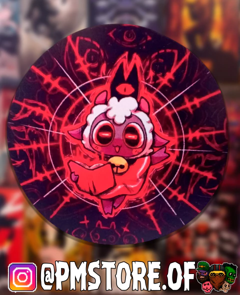 Cartel 13 x 18 - Cult of the Lamb Circular - comprar online