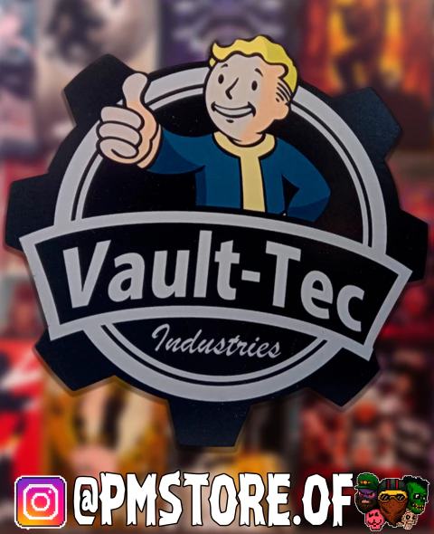 Cartel 13 x 18 - Vault Tec - Fallout - comprar online