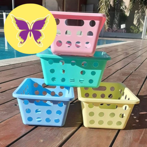 Canasta mini plástico