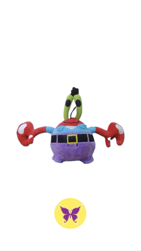 Peluche Don cangrejo