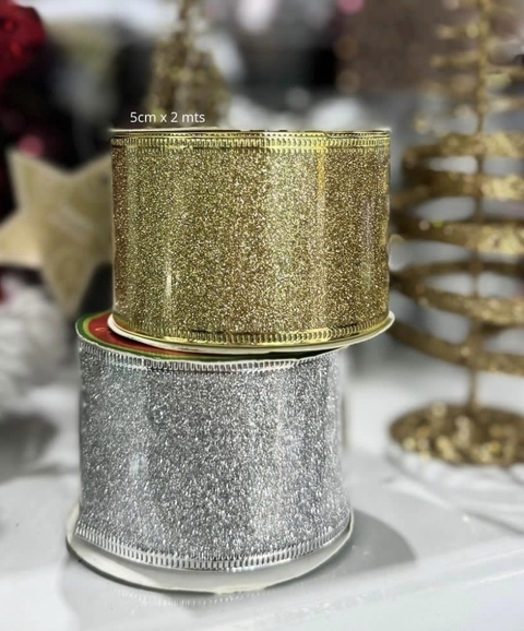 Cintas con brillo