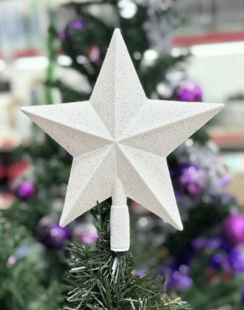 Estrella puntero plástico liso