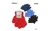 Guantes peludos de niño