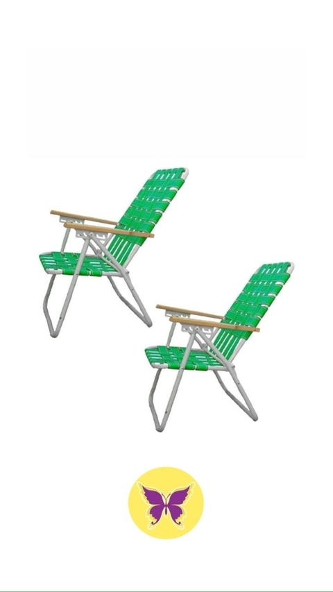 Reposera sillon con posiciones (madera)