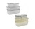 Set tuppers X4 2.5lts 2Its 0.5lts