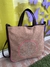 Cartera símbolo de la paz gamuza