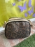 Cartera mini animal print gamuza lentejuelas