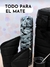 Kit matero termo acero camuflado + sobres puffer + bolso puffer + mate acero