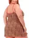 Camisola de Liganete Plus Size