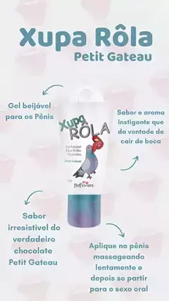 Xupa Rola Gel Beijável Para Virilha Masculina