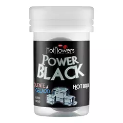 Hot Ball Power Black Gel Comestível Quente e Gelado