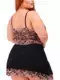 Camisola Lunar Plus Size em Renda Luxuosa - comprar online