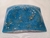 Jabonera turquesa decorada con mica - comprar online