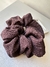 SCRUNCHIE MARRON GASPEADO - comprar online