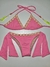 Biquíni cortininha / Rosa chiclete ( M )