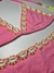Biquíni cortininha / Rosa chiclete ( M ) - comprar online