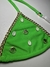 Biquíni cortininha / Verde neon ( P ) - comprar online
