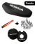 Combo funda + Tapa + Arandelas anod. + llavero - Honda wave S - Negro / Blanco - comprar online