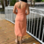 Vestido Midi com Fenda - comprar online