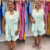 Conjunto Colete e Bermuda Azul e Verde Plus Size na internet
