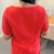 Conjunto Vermelho com Listra Branca