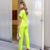 Conjunto Calça e Blusa Verde Limão na internet