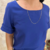 Conjunto em Viscose Azul Marinho na internet