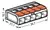 WAGO CONECTOR ALAVANCA 5VIAS 6MM - loja online