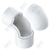 JOELHO C/JANELA P/ELETRODUTO PVC 1''BRANCO - INPOL - loja online