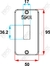 PLACA P/CONDULET PVC 1 TECLA 1/2''-3/4'' BRANCO - INPOL - comprar online