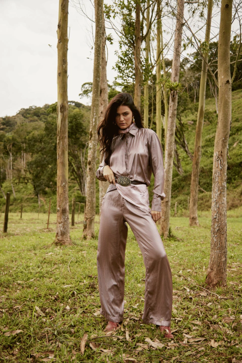 Calça Blake Choco Fendi