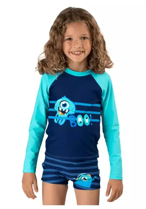 Camiseta baby monstro puket