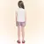 Conjunto pijama blusa e short em meia malha na internet