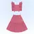 Conjunto blusa cropped e saia midi em malha florence - comprar online