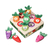 Brinquedo montessori de cenoura para crianças, números, cores, habilidades motoras, aprendizagem precoce, tecido macio e lavável - comprar online