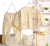 Conjunto Maternidade Do Bebê Roupa Saída Maternidade Calça Blusa Gorro Babador Infantil - loja online