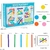 Crianças Arco-Íris Vara Quebra-Cabeça Montessori Brinquedos Sensorial Cor Pensando Jogos De Correspondência Lógica Cedo