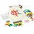 Jogo de Quebra-Cabeça e Anéis Criativos de Madeira para Crianças de a partir de 3 anos de Idade Educação Montessori - COLORINDO STORE