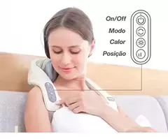 Aparelho Massagem Pescoço Ombros Terapêutica Portátil Recar - comprar online