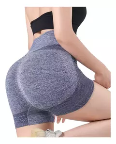 Short Feminino Empina Bumbum Azul