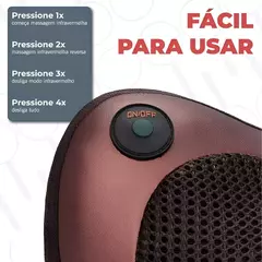 Almofada de massagem eletrônica carro e casa na internet