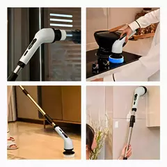 Esfregão Elétrico Versátil De Limpeza 360° Giratório - PARA TUDO - COMPRAS CRIATIVAS