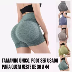 Short Feminino Empina Bumbum Preto - PARA TUDO - COMPRAS CRIATIVAS