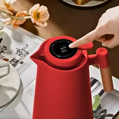 Garrafa Térmica com Termômetro 1L (CORES DIVERSAS) - PARA TUDO - COMPRAS CRIATIVAS