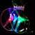 Luminous Flying Disc Propeller Brinquedos para Crianças, Iluminação LED, Pull na internet
