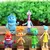 Inside Out 2 Action Figure Toy, Cartoon Movie, Alegria Ansiedade, Raiva na internet