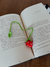 Marca Páginas Morango - Strawberry Bookmark