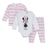 Set baby disney Minnie plush